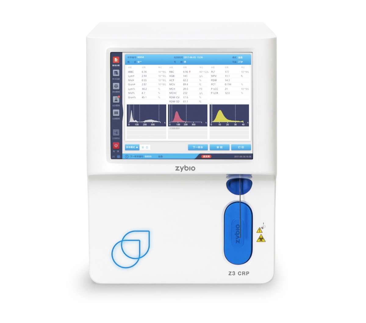 Zybio Z3 CRP Hämatologie-Analyzer